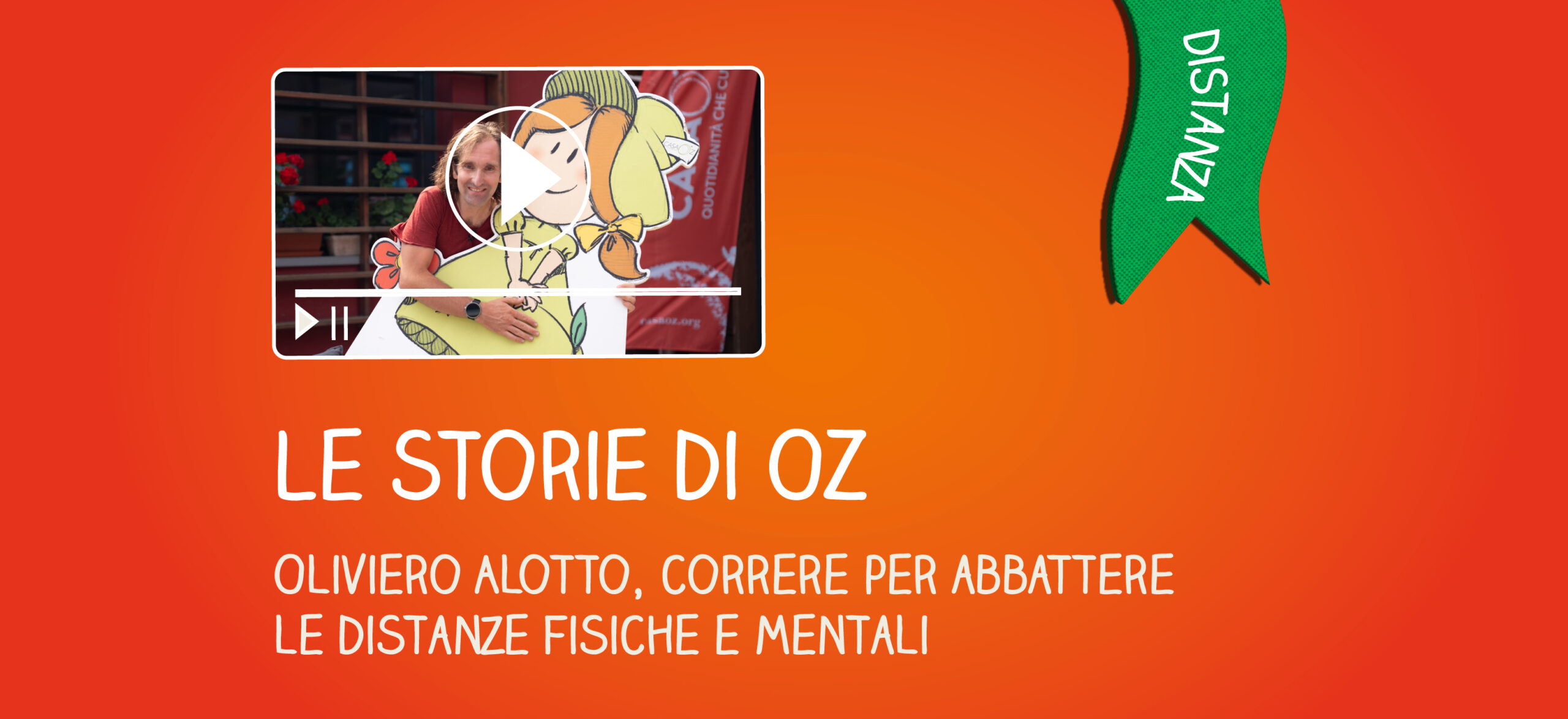 Correre per abbattere le distanze fisiche e mentali