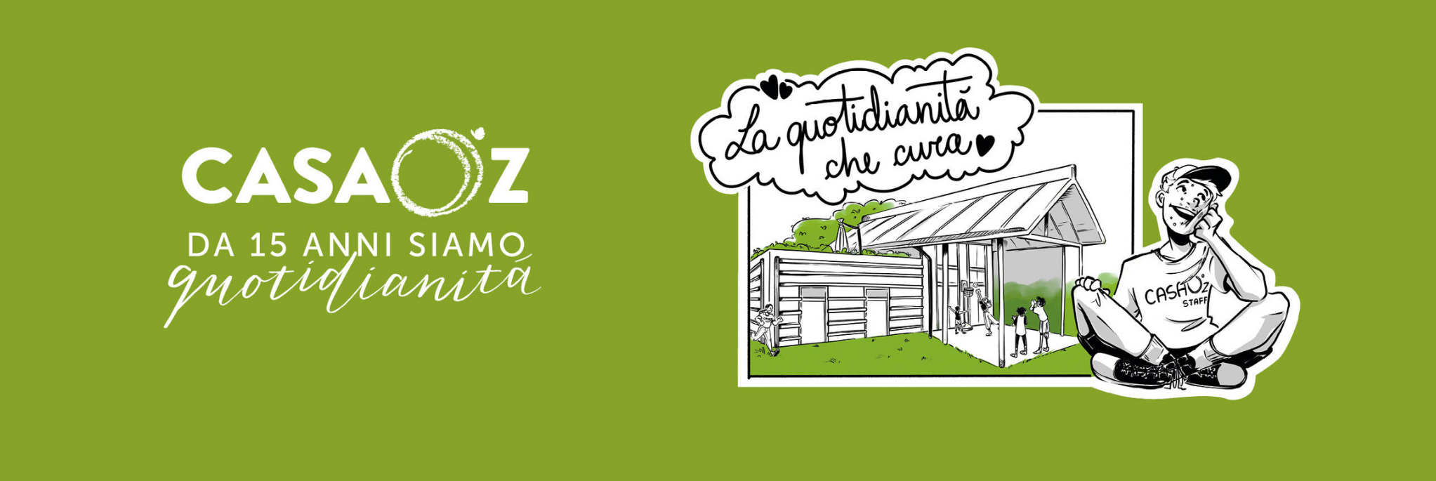 Un fumetto per i 15 anni di CasaOz