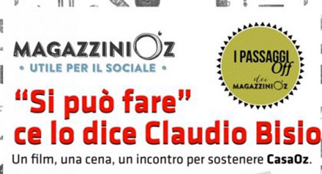 “Si può fare” ce lo dice Claudio Bisio